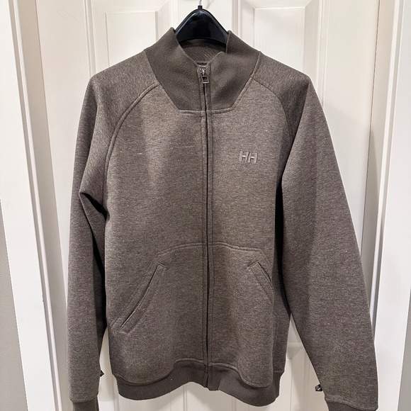 Helly Hansen Fleece Bomber Jacket - Mens Large - Picture 1 of 6
